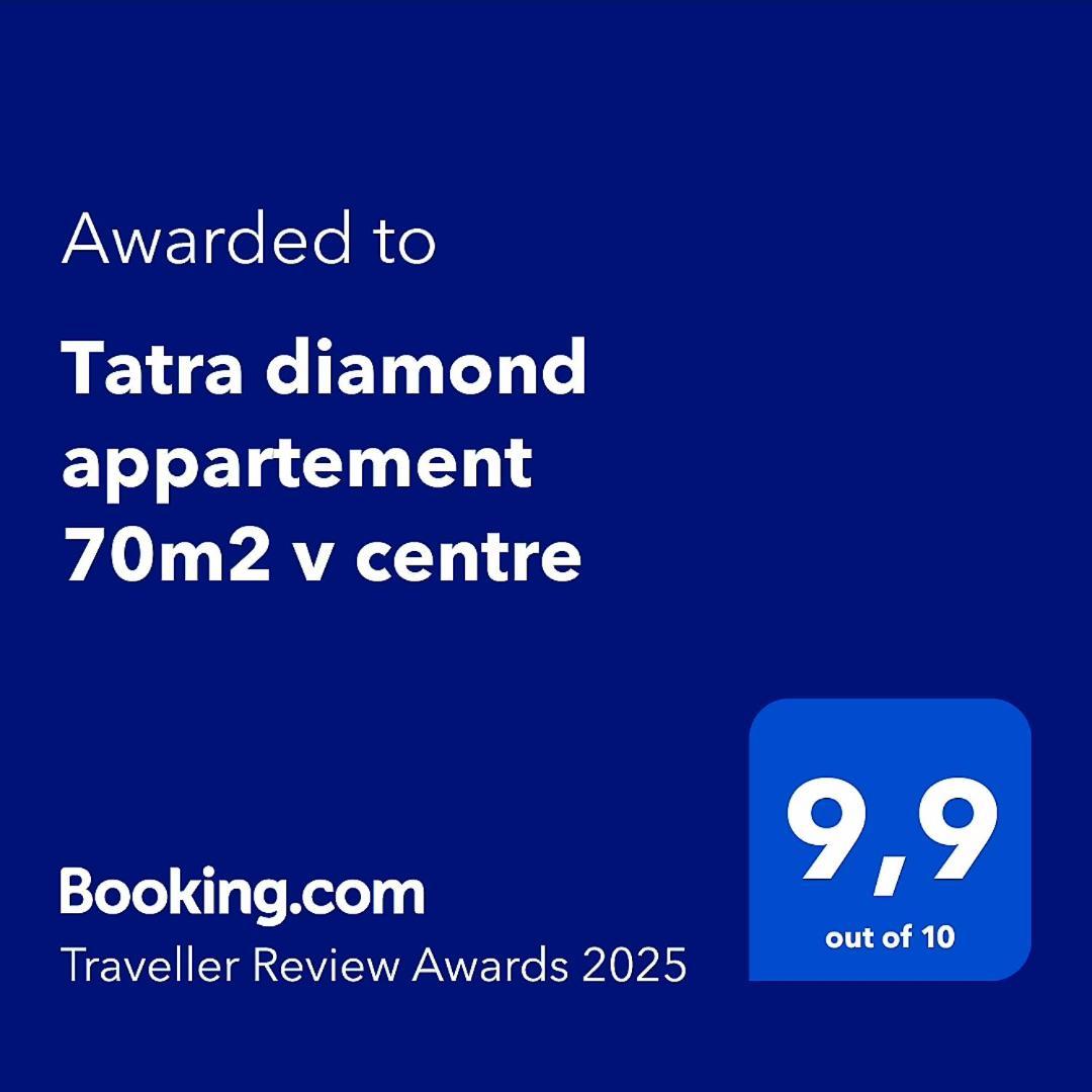 Tatra Diamond Appartement 70M2 V Centre 포프라트 외부 사진